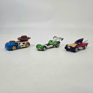 Disney Wild Racers Toy Story Diecast Cars Mixed Lot of 3 Buzz Woody Zurg Hasbro